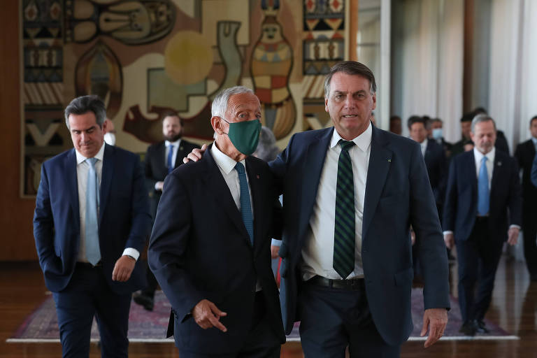 Bolsonaro se irrita com agenda de presidente de Portugal com Lula e desmarca encontro