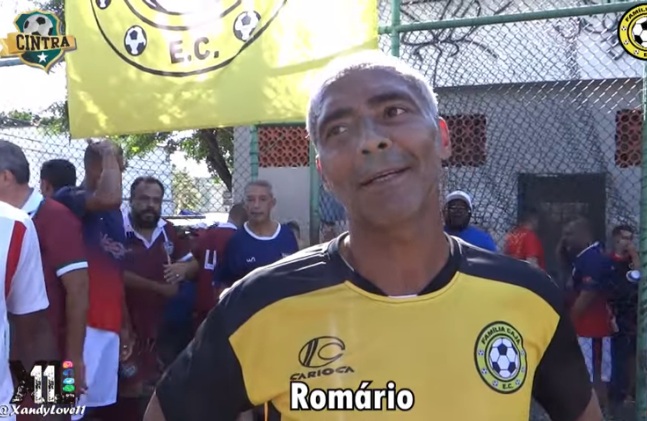 VÍDEO: Romário da “chapéu” em adversário, faz golaço e mostra que ainda sabe tudo de futebol; ASSISTA
