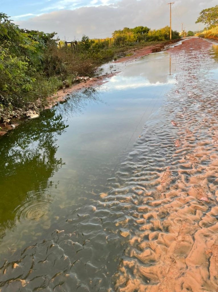 VÍDEO: Rio Pium corre risco de ser contaminado por dejetos de estação de tratamento de esgotos