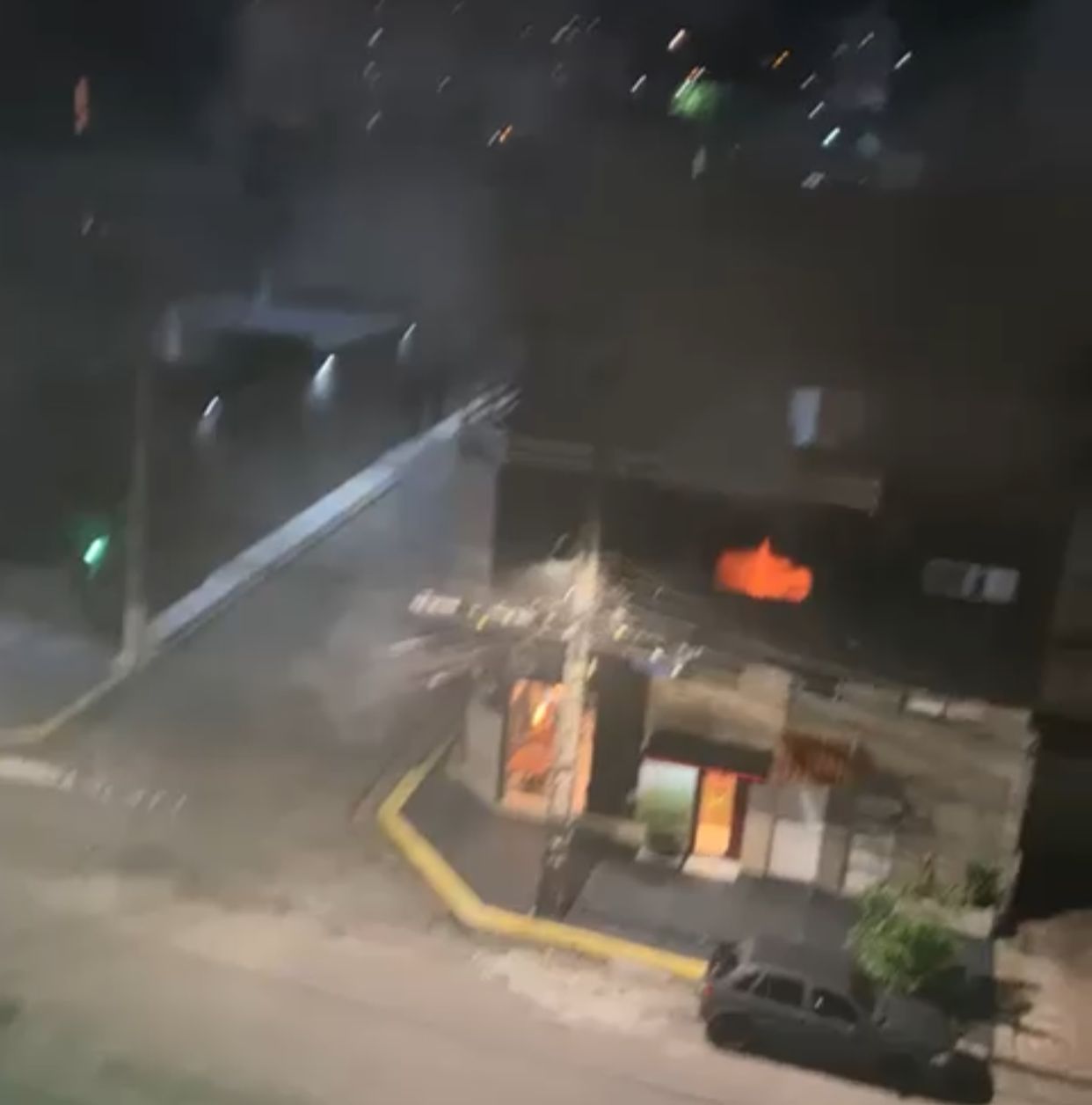 Incêndio atinge imóvel em Natal