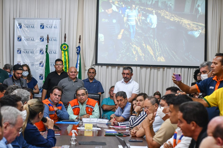 Defesa Civil Nacional está no RN para apoiar municípios atingidos pela fortes chuvas