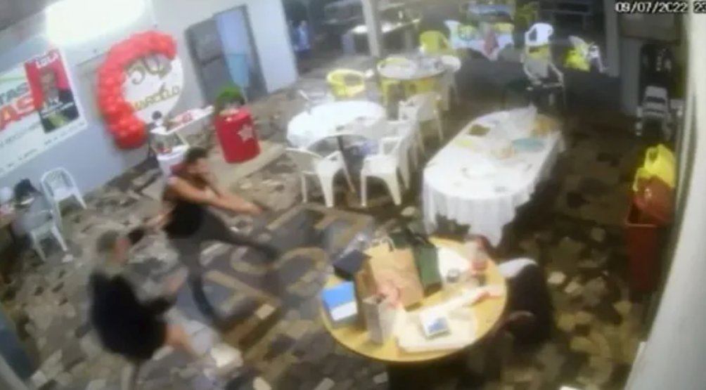 Vídeo mostra momento em que bolsonarista e lulista trocam tiros; ASSISTA