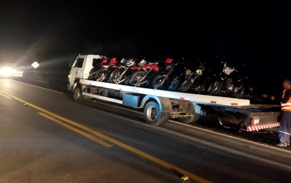 VÍDEO: Polícia apreende 22 motos em "rolezinho" na Grande Natal; ASSISTA