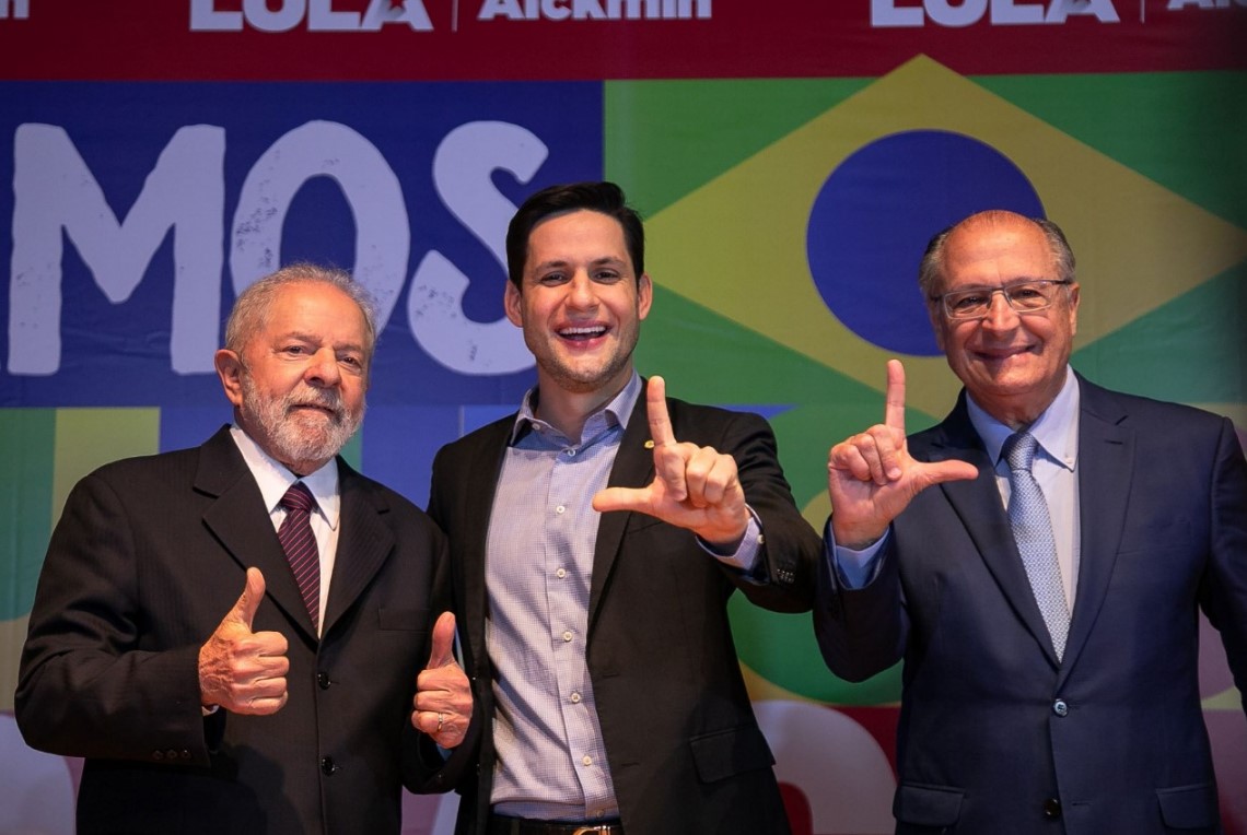 Rafael Motta cumpre agenda ao lado de Lula e Alckmin em Brasília