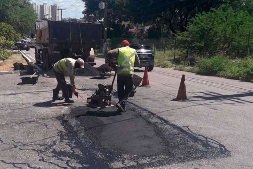 Grandes avenidas de Natal recebem serviços de infraestrutura nesta segunda-feira