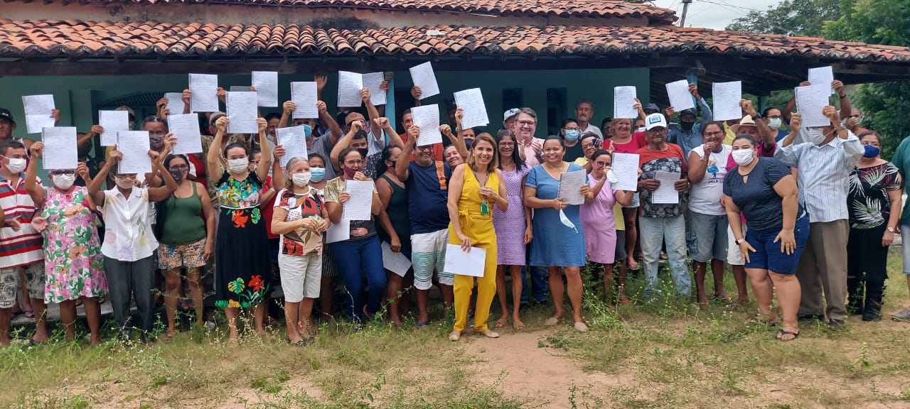 Mais 124 títulos definitivos de terras são entregues em assentamentos do RN pelo Governo Bolsonaro