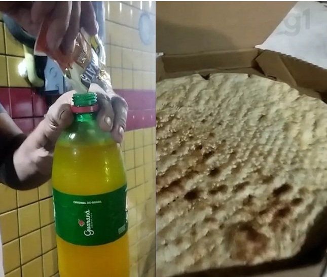 Pizzaria recebe pix falso e entrega refrigerante e pizza 'falsos'