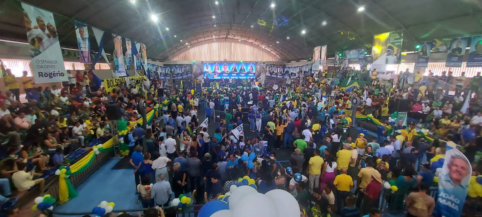 VÍDEO e FOTO: Multidão lota convenção do PL em Natal; ASSISTA