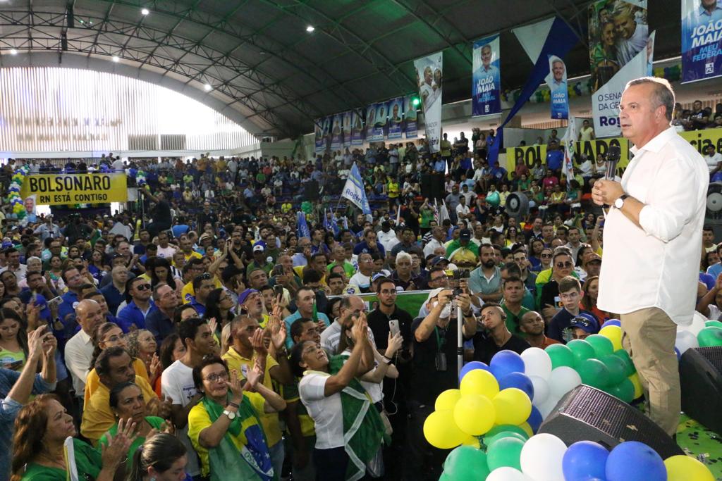 Multidão lota convenção do PL que confirma Rogério Marinho ao Senado