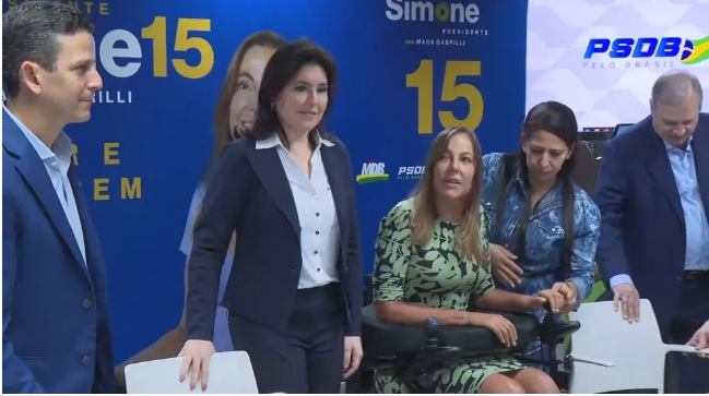 Simone Tebet confirma vice e terá chapa feminina à Presidência