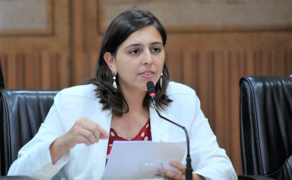 Natália Bonavides é a única deputada do RN que votou contra acabar com a saidinha de presos