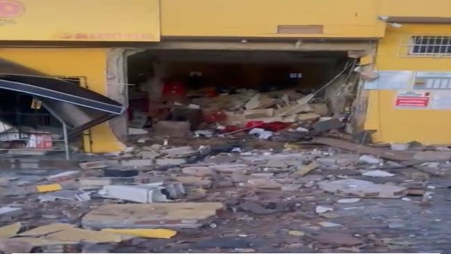 Bandidos explodem posto de combustíveis em Natal