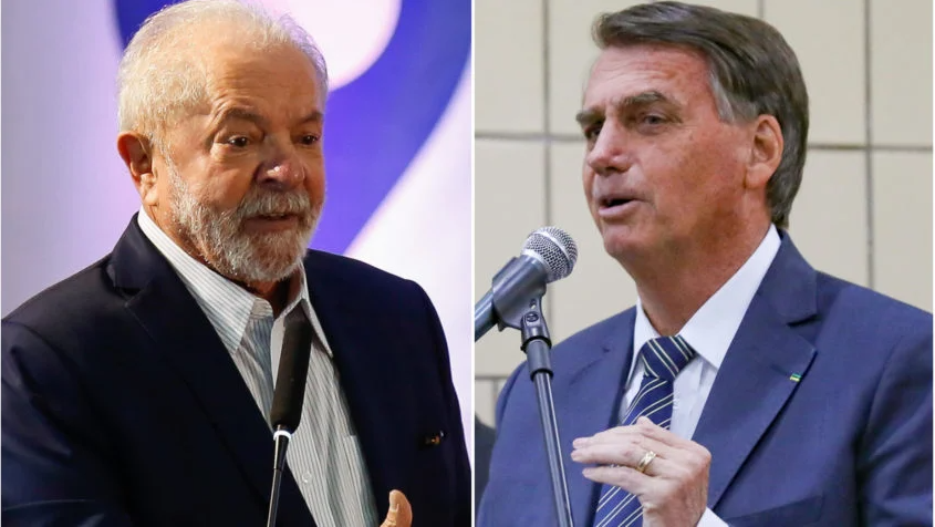 Diferença de Lula para Bolsonaro cai para 7% na pesquisa BTG/FSB