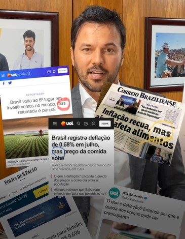 VÍDEO: “Como tem tanta notícia boa no Brasil, o ‘mas’ tomou conta de todas as manchetes”, diz Fábio Faria; ASSISTA