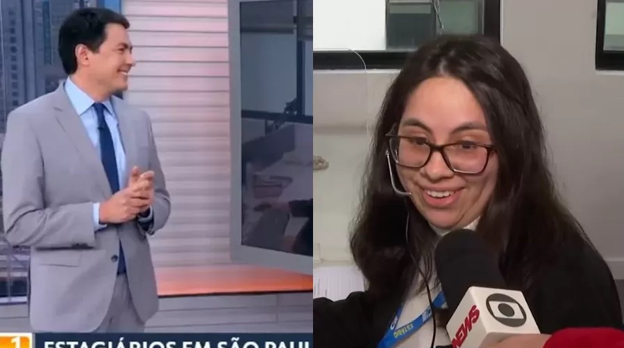 VÍDEO: Jornalista do RN não segura risada com entrevista de estagiária sincerona ao vivo; ASSISTA