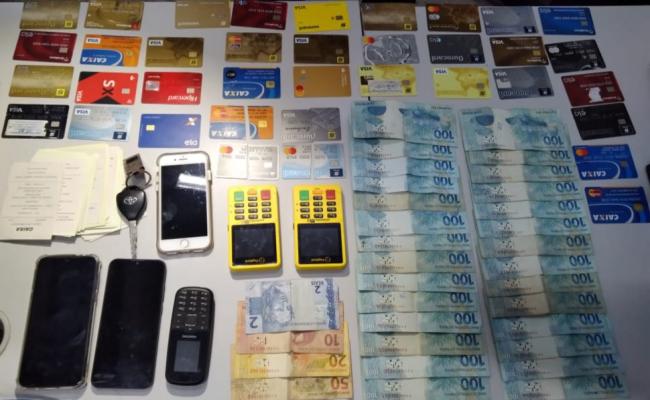 Trio é preso pela PRF por aplicar golpes contra idosos em agências bancárias em Natal