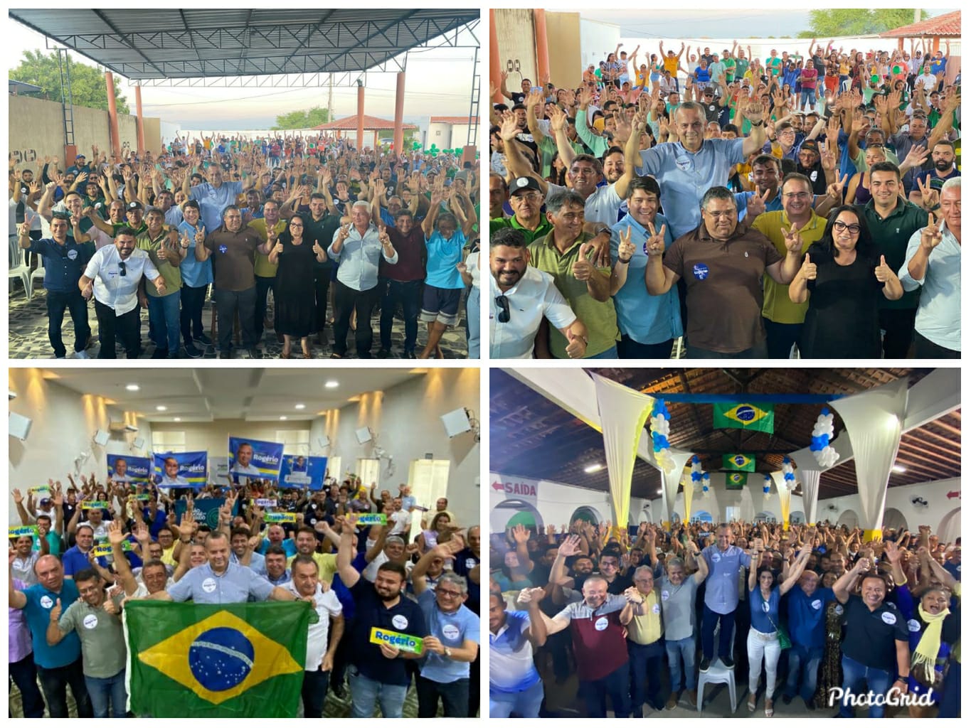 Rogério Marinho participa de encontros com multidões nas regiões Agreste, Seridó, Central e Mato Grande