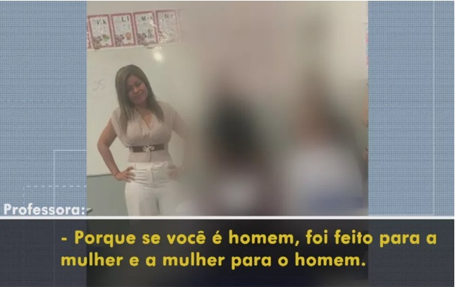 Professora diz para estudantes em sala de aula que ser homossexual é ‘impuro’