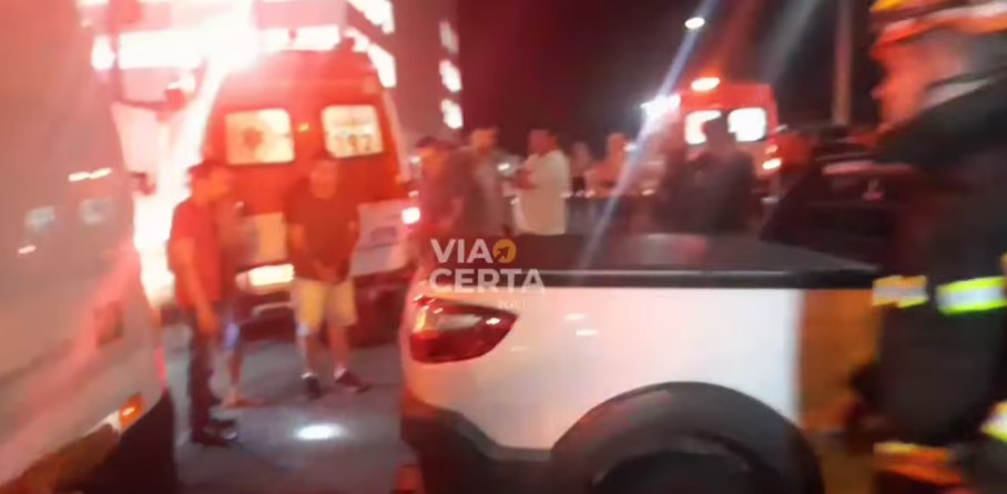 VÍDEO: Imagens mostram momento de acidente gravíssimo na Zona Leste de Natal