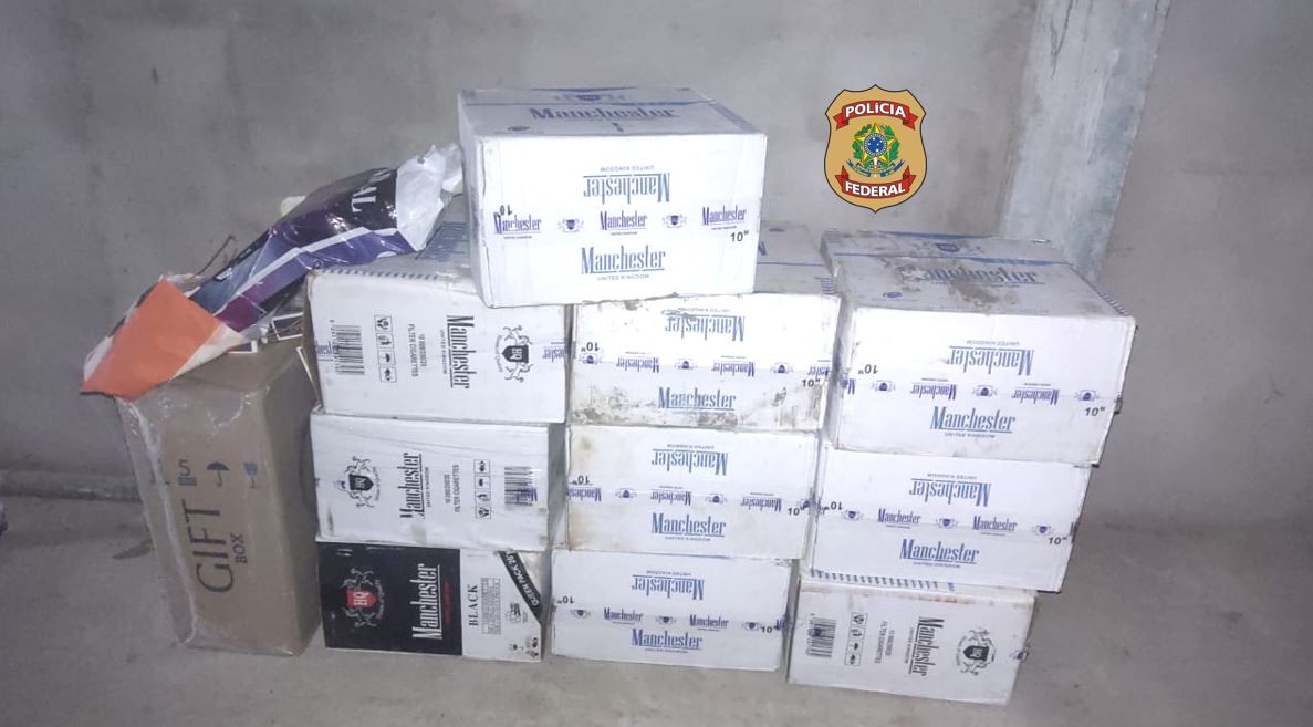 Operação da PF prende quatro suspeitos de contrabando de cigarros e associação criminosa no RN