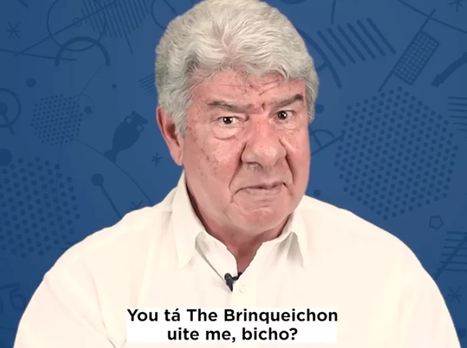 Joel Santana abre campanha para deputado falando inglês: 'You tá the brinqueichon uite me, bicho?'