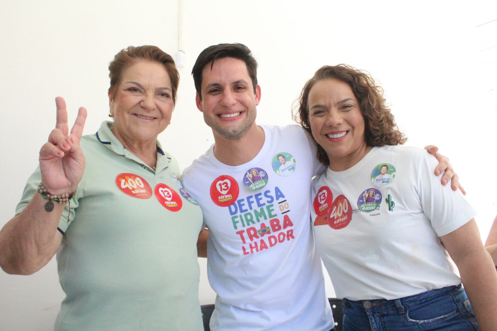 Larissa e Sandra Rosado anunciam apoio à candidatura de Rafael ao Senado