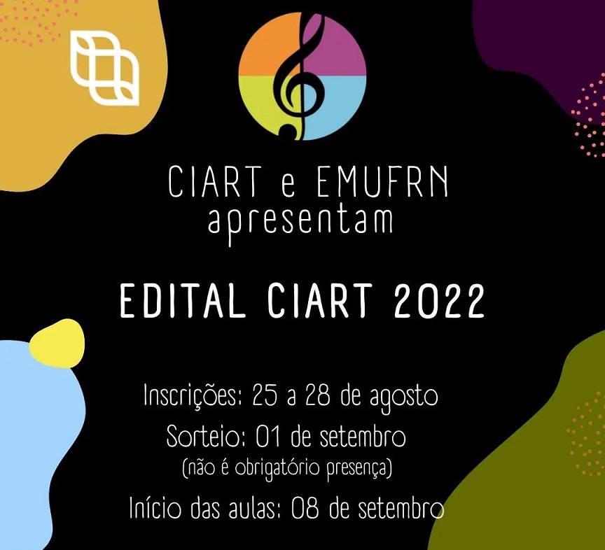 Escola de Música da UFRN abre dia 25 vagas de iniciação artística para crianças