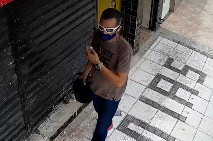 VÍDEO: Polícia Civil divulga imagens de suspeito de furto de moto no Alecrim