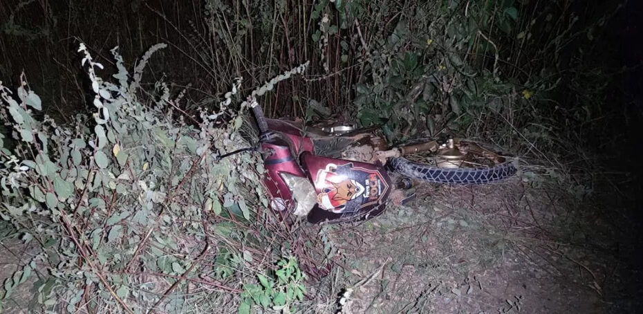 Mulher morre após sofrer acidente de moto e ser atropelada por caminhão no RN