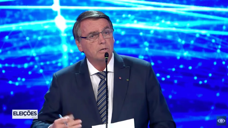 Bolsonaro a Lula: "Para de mentir! Está no seu DNA"