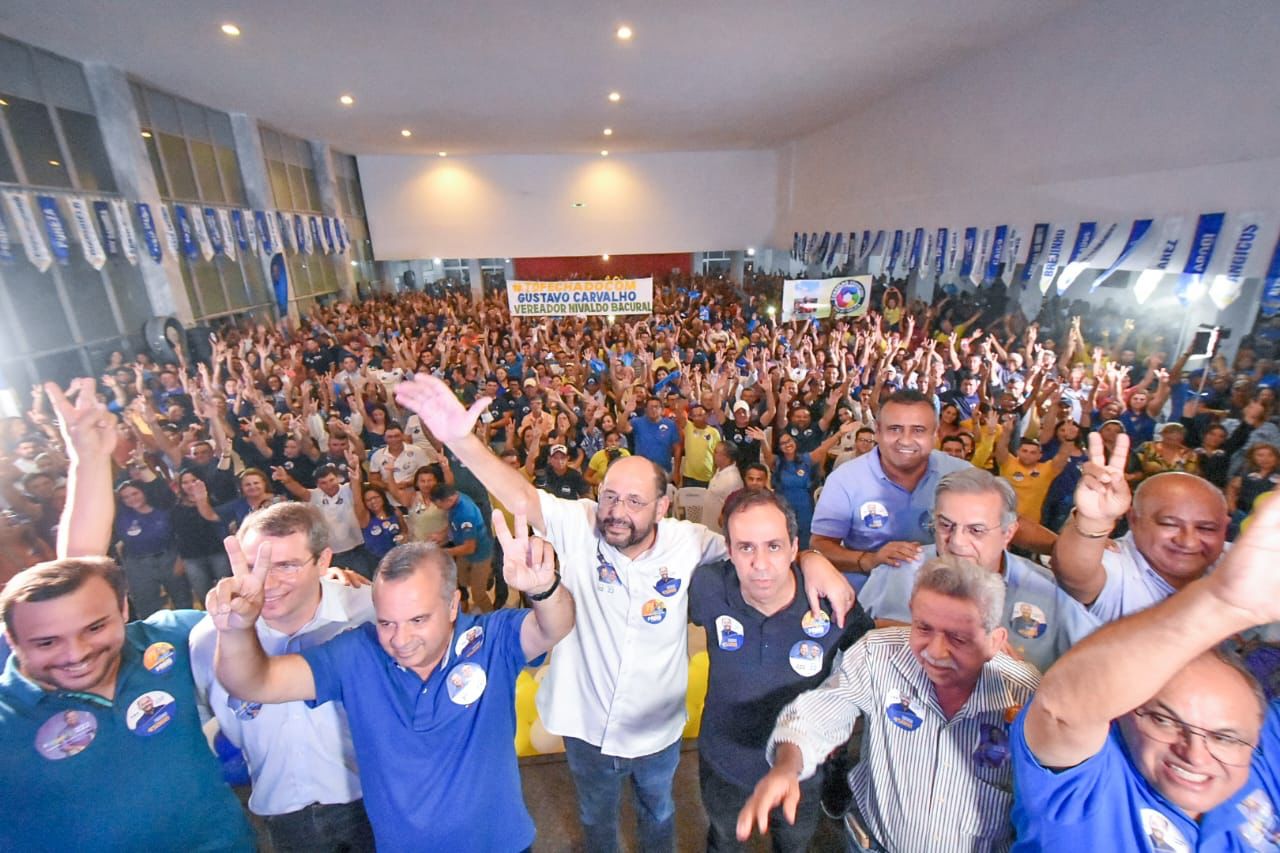 Deputado Gustavo Carvalho reúne multidão para encontro com Rogério Marinho