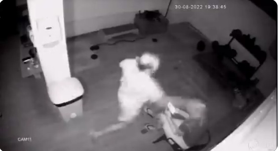 VÍDEO: Síndica é agredida por morador que se recusou a sair de academia em obras
