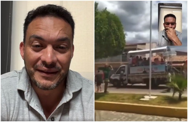 (VÍDEO) Styvenson ironiza carreata esvaziada de Fátima: “Vexame”; ASSISTA