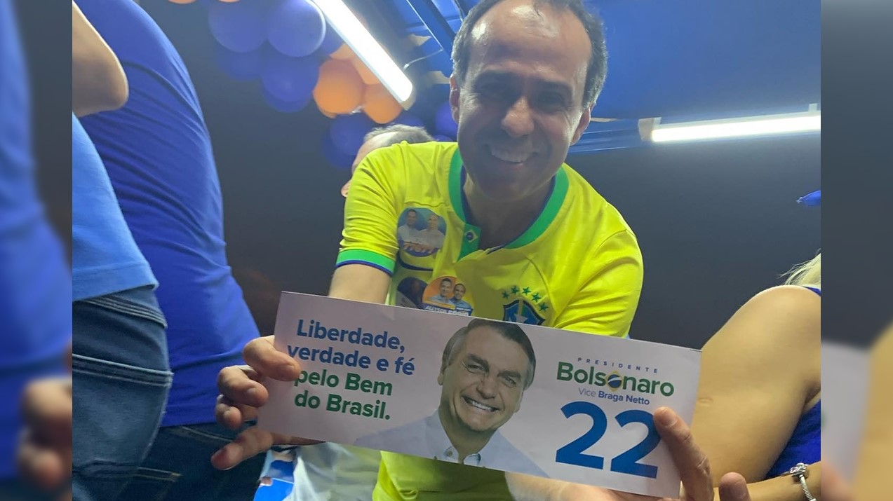 Fábio Dantas deverá subir no palanque e receber apoio de Bolsonaro em Natal