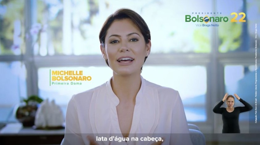 TSE mantém suspensão de propaganda narrada por Michelle Bolsonaro