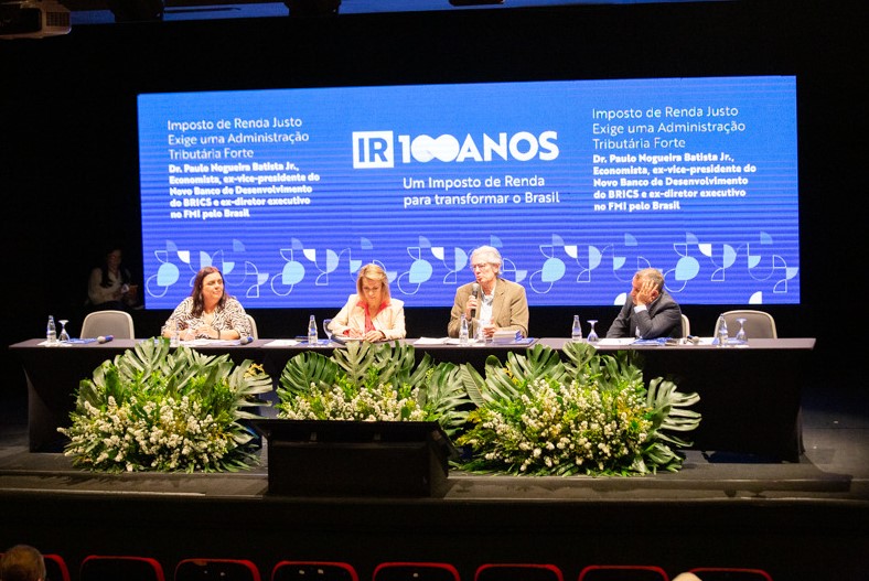 Sindifisco do RN participa de debate nacional sobre os 100 anos do Imposto de Renda e defende correção da tabela