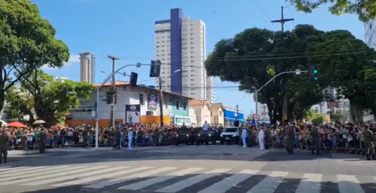 VÍDEO: Veja imagens do 7 de Setembro em Natal; ASSISTA