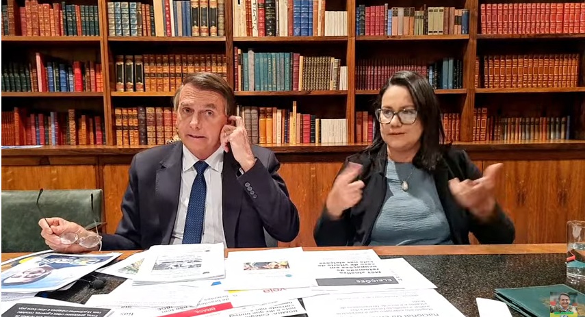 “Em uma eleição limpa, o Lula ganha?”, questiona Bolsonaro em live