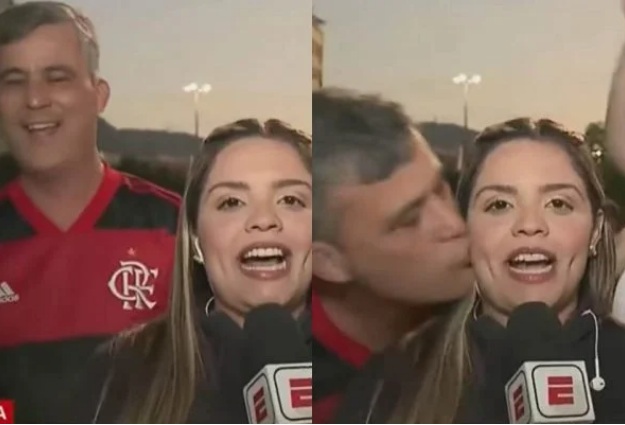 Justiça emite alvará de soltura para torcedor que assediou repórter antes do jogo do Flamengo