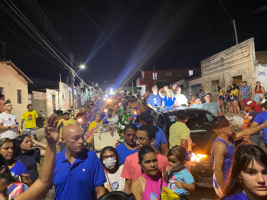Caravana 222: Rogério visita 10 municípios com grandes mobilizações de apoio à candidatura