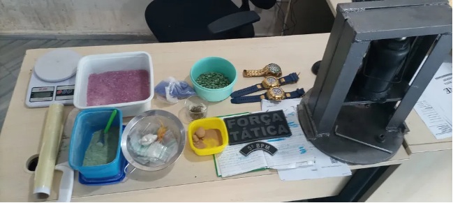 Polícia encontra laboratório de drogas sintéticas em Natal