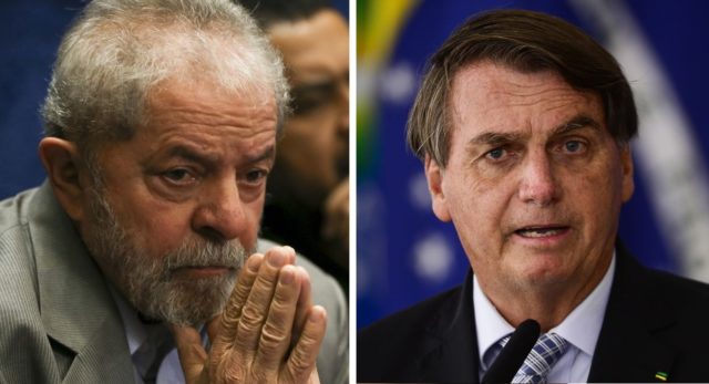 Diferença entre Lula e Bolsonaro cai em mais uma pesquisa; veja números