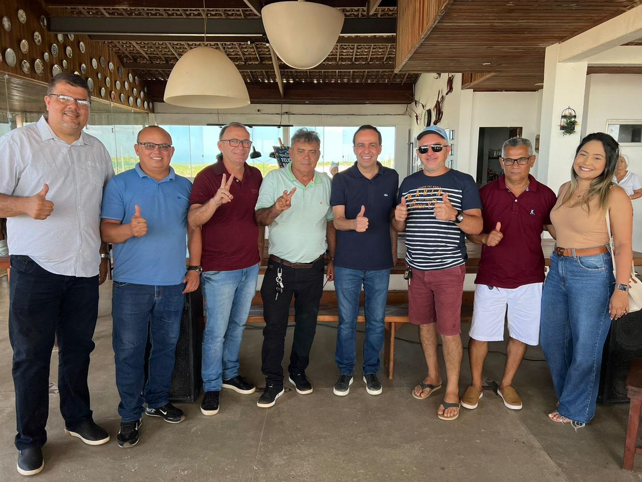 Fábio Dantas recebe apoio do prefeito Dão e bancada de vereadores, em São Bento do Norte