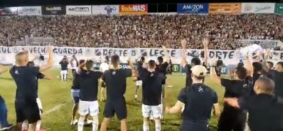 VÍDEO: Veja a festa dos jogadores e da torcida do ABC após classificação