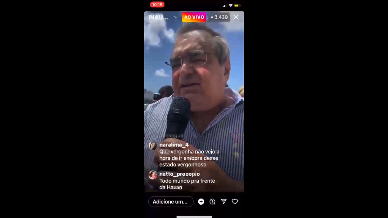 VÍDEO: Prefeito Álvaro Dias se solidariza com Luciano Hang, dono da Havan