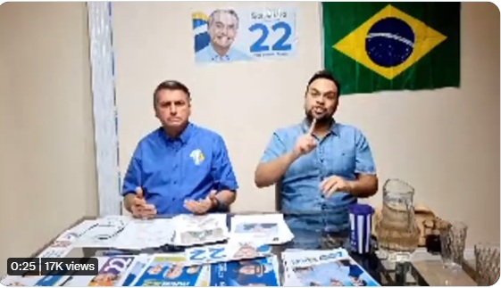 VÍDEO: Bolsonaro diz ser “impossível” que Lula ganhe no primeiro turno; ASSISTA