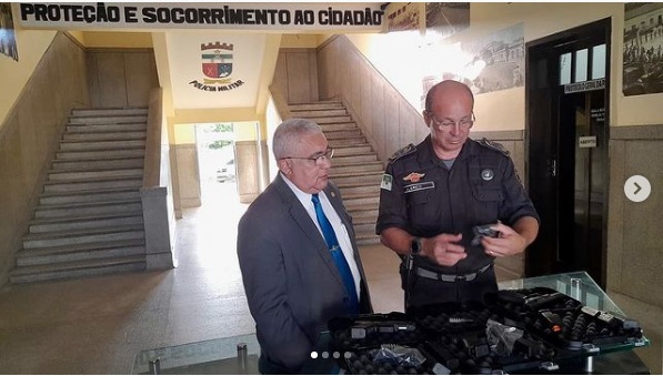 Secretário e Comandante Geral da PMRN exibem investimento na segurança em parceria com o governo Bolsonaro