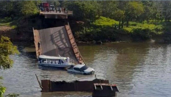 Ponte cai no Amazonas e deixa pelo menos três mortos e cinco feridos