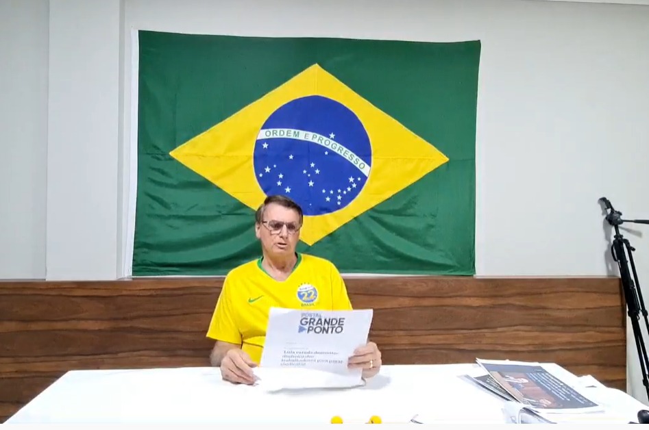 VÍDEO: Portal Grande Ponto é destaque em live de Bolsonaro; assista