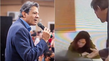 VÍDEO: Mesária se recusa a cumprimentar Haddad em seção eleitoral